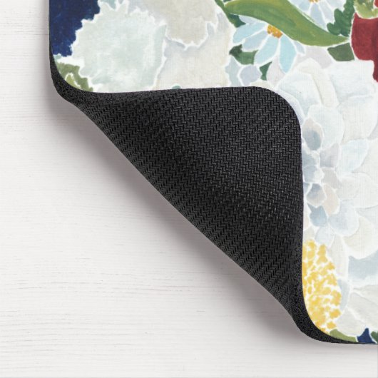 深夜花模様III マウスパッド (コーナー)