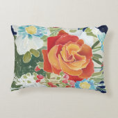 深夜花模様IV アクセントクッション (裏面)