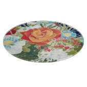 深夜花模様IV カッティングボード (角)