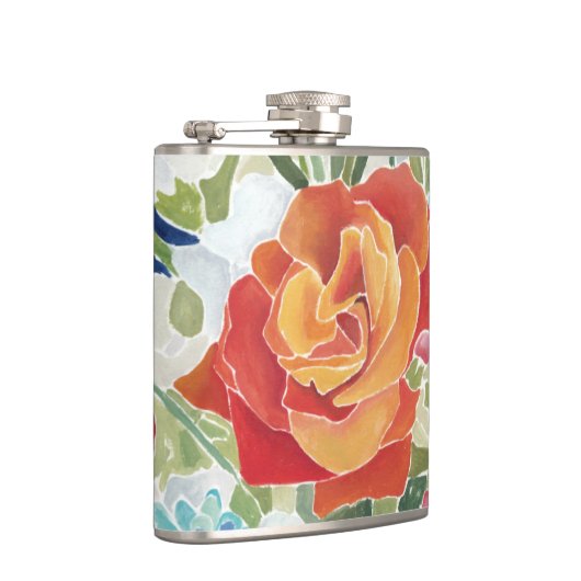 深夜花模様IV フラスク (右)