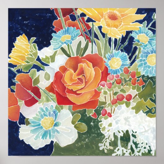 深夜花模様IV ポスター (正面)