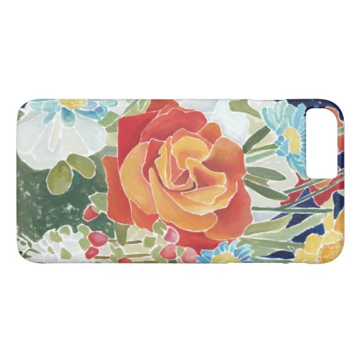 深夜花模様IV Case-Mate iPhoneケース (裏面(横))