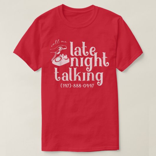 深夜話 Tシャツ (デザイン正面)
