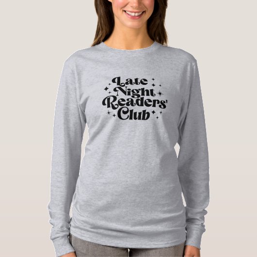 深夜読書倶楽部 - 快適なTシャツ Tシャツ (正面)