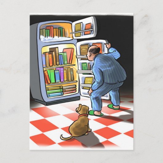 深夜貸切はがき ポストカード (正面)