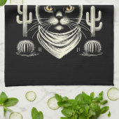 深夜陛下ユニーク キッチンタオル (折り畳み)