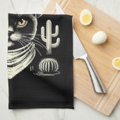 深夜陛下ユニーク キッチンタオル (四つ折り)