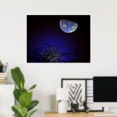 深夜 ポスター (ホームオフィス)