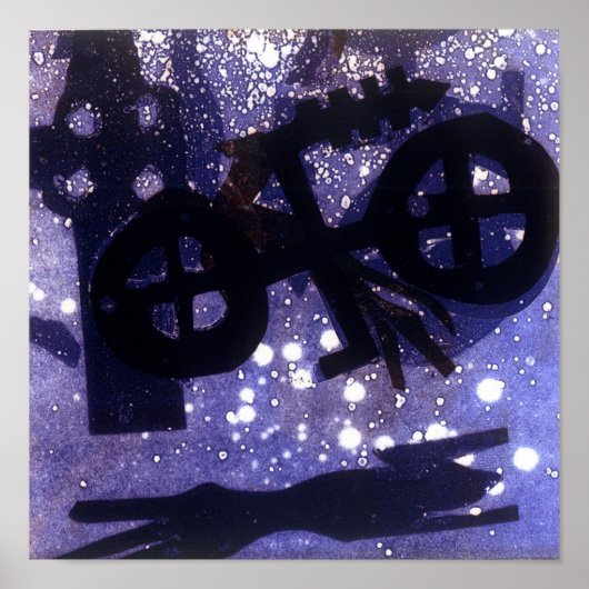 深夜 ポスター (正面)