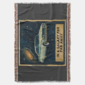深宇宙のレトロクルーザー スローブランケット (正面縦)