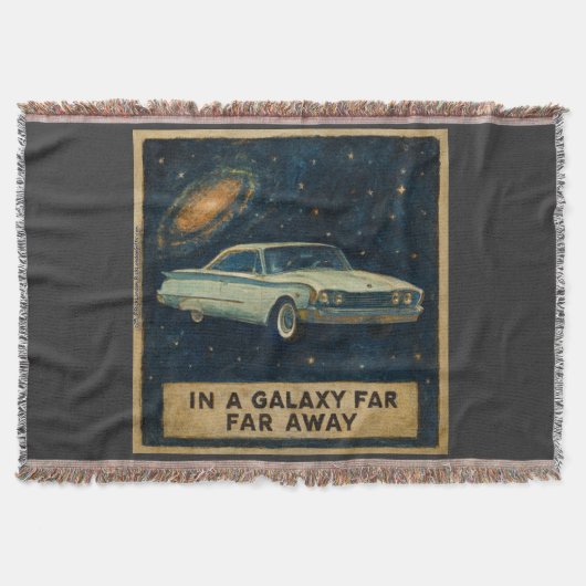 深宇宙のレトロクルーザー スローブランケット (正面)