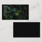 深宇宙の名刺 名刺 (正面/裏面)