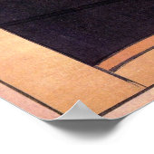 深川の万年橋 ポスター (角)