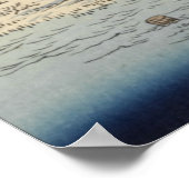 深川洲崎と十万坪 ポスター (角)