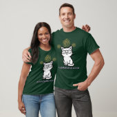 深慮する猫の気分イラストデザイン Tシャツ (ユニセックス)