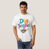 深掘り Tシャツ (正面フル)