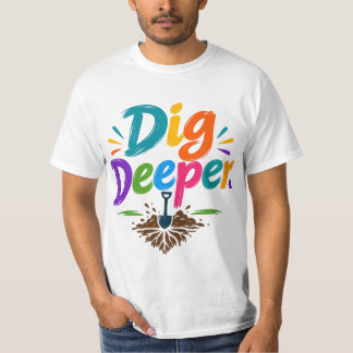 深掘り Tシャツ