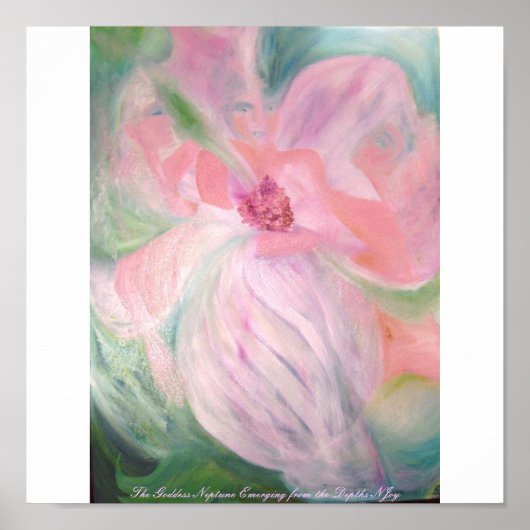 深海から現れる女神ネプチューン ポスター (正面)