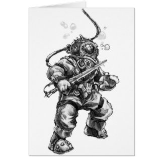 深海のダイバー