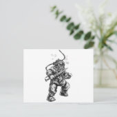 深海のダイバー ポストカード (スタンド正面)