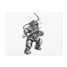 深海のダイバー