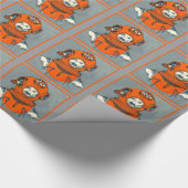 深海のダイバー ラッピングペーパー (角)