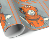 深海のダイバー ラッピングペーパー (ロールコーナー)