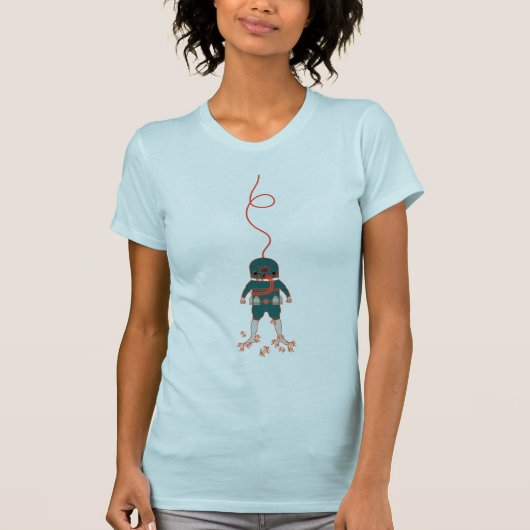 深海のダイバー Tシャツ (正面)