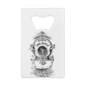 深海のダイビングのヘルメット クレジットカード栓抜き (裏面)