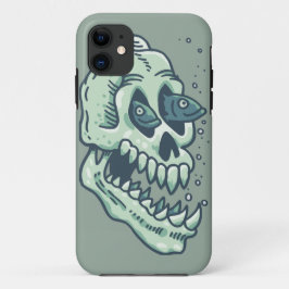 深海のドクロ iPhone 11 ケース