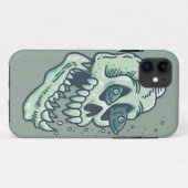 深海のドクロ Case-Mate iPhoneケース (裏面(横))