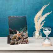 深海のヒトデ フォトプラーク (側面)
