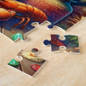 深海の人魚の薬局 ジグソーパズル (側面)
