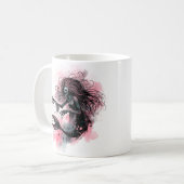 深海の人魚 コーヒーマグカップ (正面左)