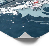 深海の傷跡 グレートホワイトシャーク ポスター (角)