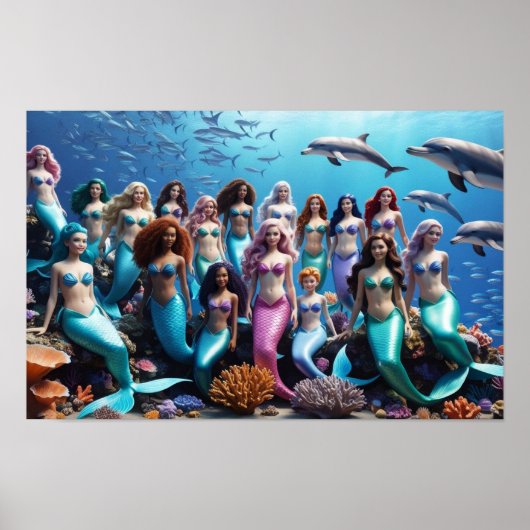 深海の姉妹 - 人魚の物語 ポスター (正面)