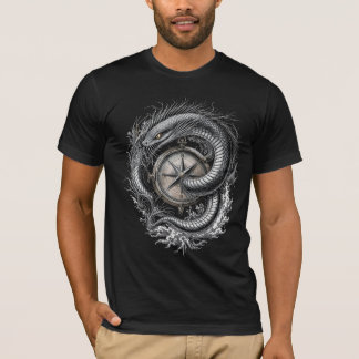 深海の航海タトゥーアート Tシャツ