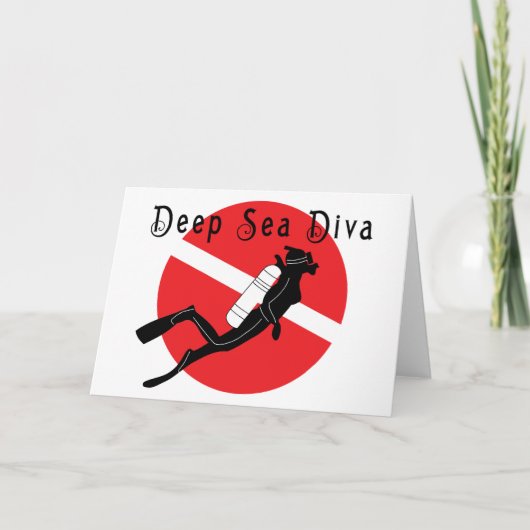 深海の花型女性歌手 カード (正面)