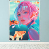 深海の謎 キャンバスプリント (インサイチュ (ウッドフロア))