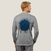 深海の静寂 トライブレンドTシャツ (背面全体)