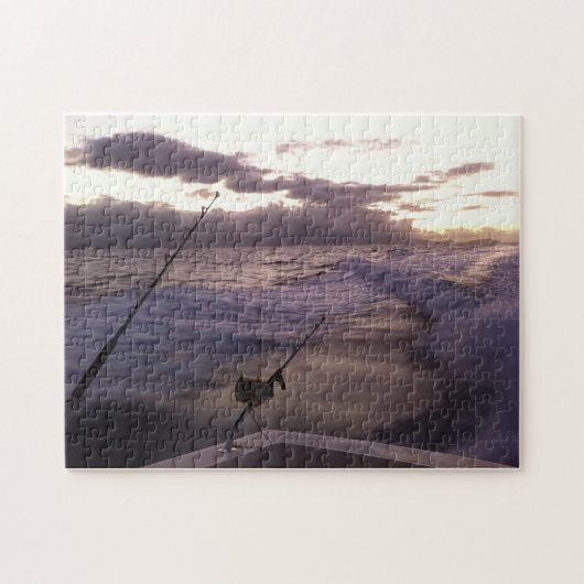 深海の魚釣り ジグソーパズル (横)