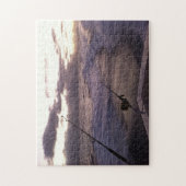 深海の魚釣り ジグソーパズル (縦)