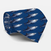 深海の鮫のタイ! ネクタイ (ロール)
