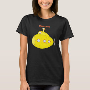 深海の黄色い潜水艦 Tシャツ