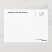 深海ダイバー ポストカード (裏面)