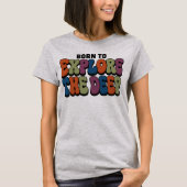 深海探検の天性デザイン Tシャツ (正面)
