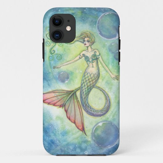 深海銀河人魚iPhoneケース Case-Mate iPhoneケース (裏面)