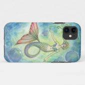 深海銀河人魚iPhoneケース Case-Mate iPhoneケース (裏面(横))