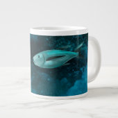 深海魚イラストジャンボコーヒーマグ ジャンボコーヒーマグカップ (正面右)