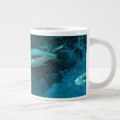 深海魚イラストジャンボコーヒーマグ ジャンボコーヒーマグカップ (右)